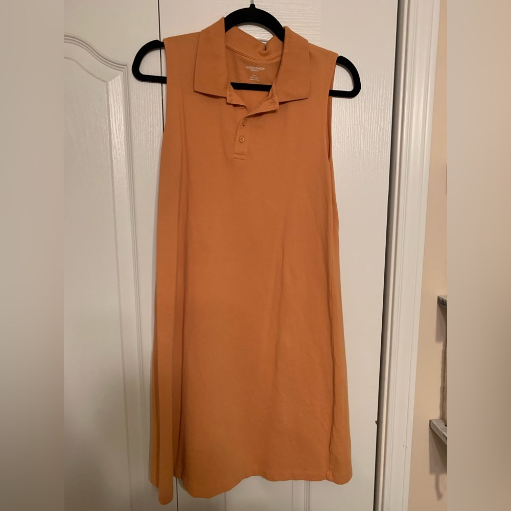 Yellow casual dress